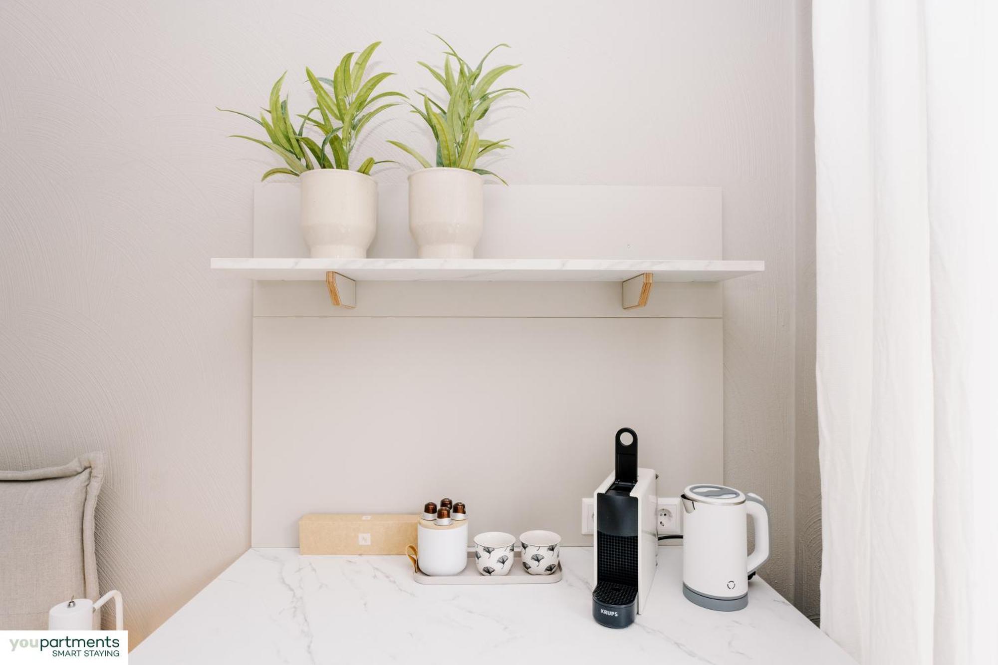 Youpartments - Zentrale Micro Apartments Kaiserslautern Rum bild