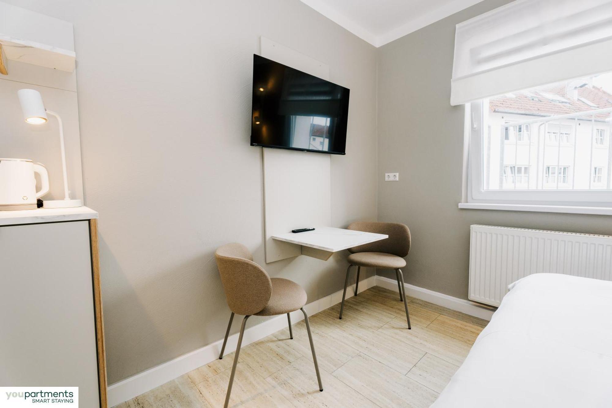 Youpartments - Zentrale Micro Apartments Kaiserslautern Rum bild